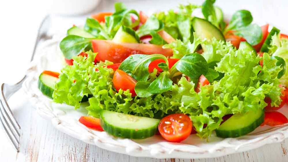 groentesalade voor je favoriete dieet