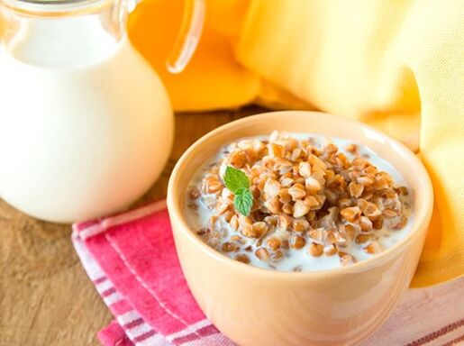 Pap met melk
